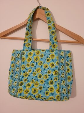 Maggib Floral Quilted Tote Bag